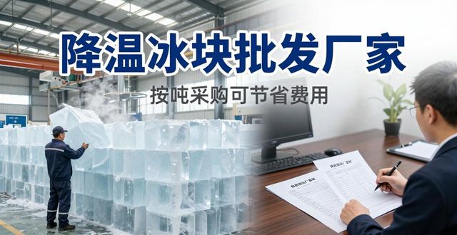 宜兴降温冰块批发厂家 良臣制冰厂直供