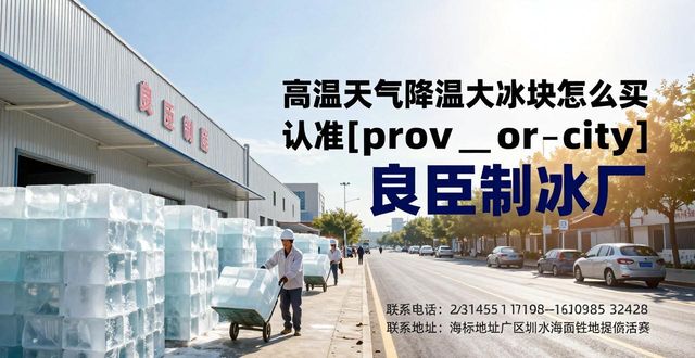 高温天气降温大冰块怎么买 认准宜兴良臣制冰厂