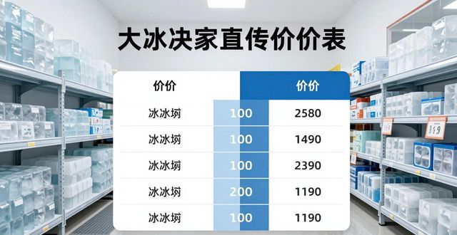 大冰块批发厂家怎么选？宜兴直供渠道靠谱吗