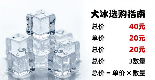 大冰块价格到底怎么算？宜兴冰块选购指南