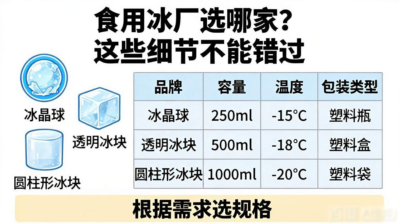 宜兴食用冰厂选哪家？这些细节不能错过