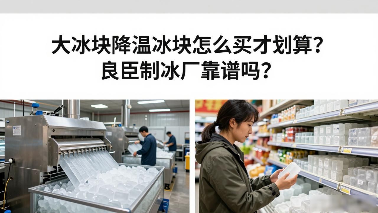 宜兴大冰块降温冰块怎么买才划算？良臣制冰厂靠谱吗？