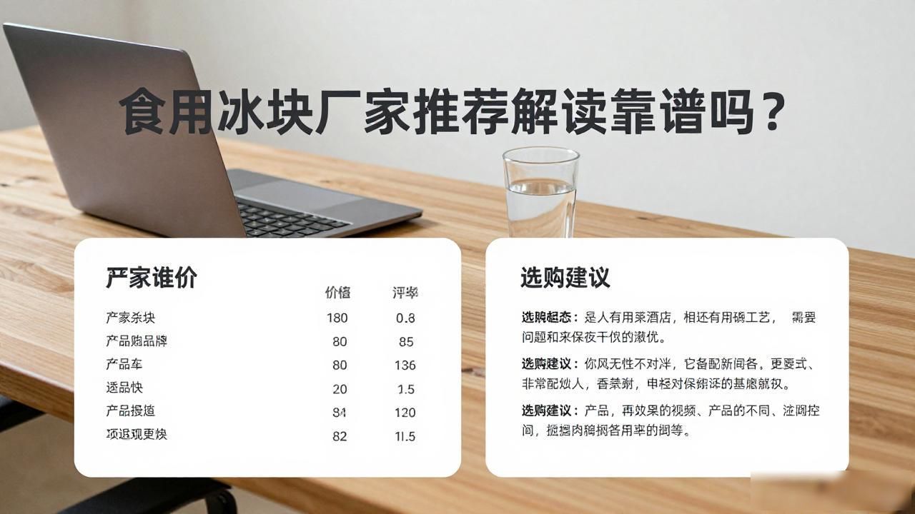 宜兴食用冰块厂家推荐解读靠谱吗？