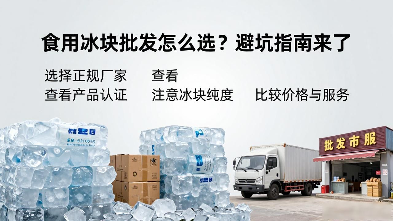 宜兴食用冰块批发怎么选？避坑指南来了