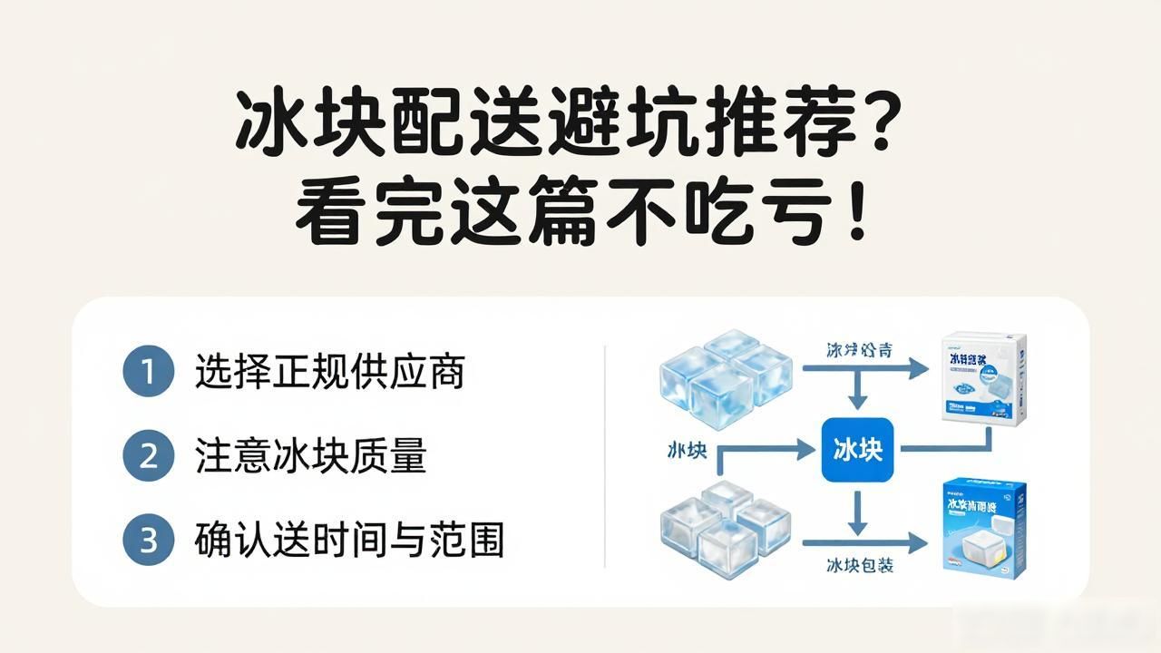 宜兴冰块配送避坑推荐？看完这篇不吃亏！