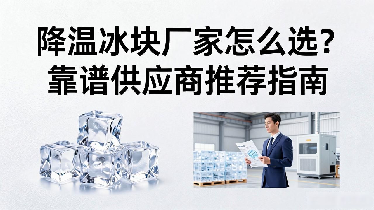 宜兴降温冰块厂家怎么选？靠谱供应商推荐指南