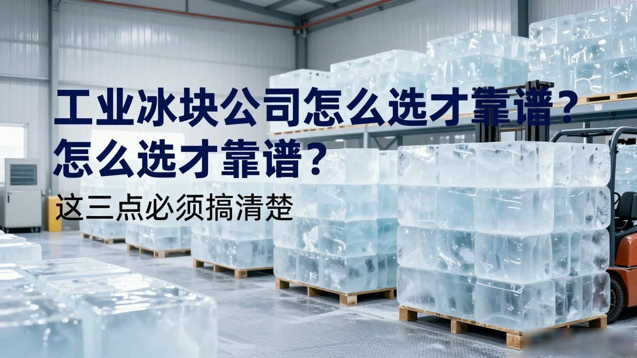 宜兴工业冰块公司怎么选才靠谱？这三点必须搞清楚