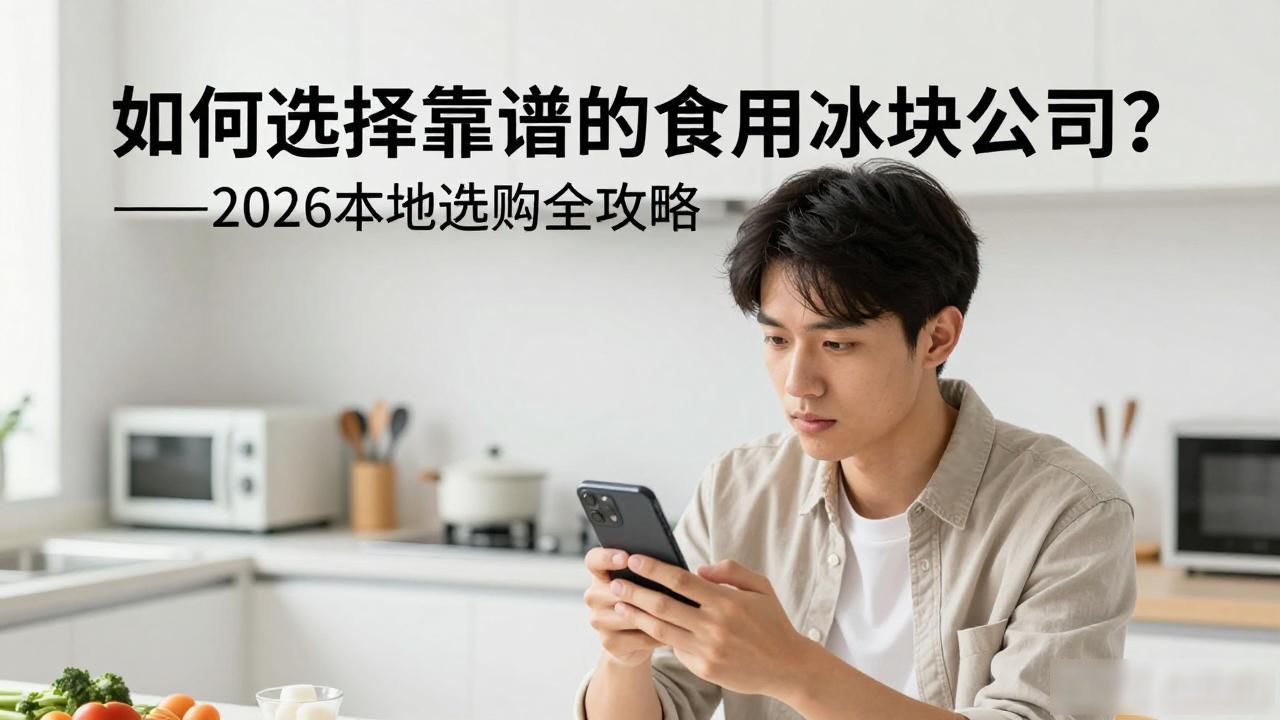 如何选择靠谱的食用冰块公司？——2026本地选购全攻略