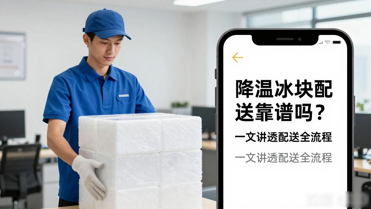 宜兴降温冰块配送靠谱吗？一文讲透配送全流程