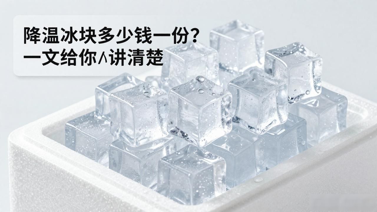 宜兴降温冰块多少钱一份？一文给你讲清楚