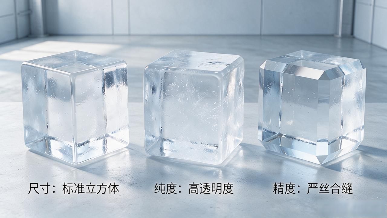 大冰块质量鉴别冻透气孔少无异味_挑选大冰块公司冰质产能售后服务_宜兴大冰块公司优选推荐