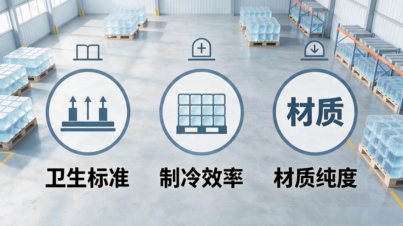宜兴工业冰块厂家怎么挑？记住这3个硬指标别踩坑